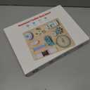 ATOYUS Montessori Busy Board Toys for Toddlers, Wooden Sensory Activity Toys for Kids, Learning Educational Travel Toy, Fine Motor Skills Christmas Birthday Gifts for Boys Girls