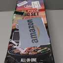 Kaluns Grilling Accessories, Dad Gifts for Fathers Day, Mothers Day Grilling Gifts, Heavy Duty Stainless Steel BBQ Tool Set for Outdoor Grill with Aluminum Case and Apron, Birthday Gifts for Men