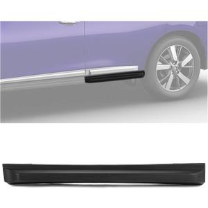 HECASA Lower Door Molding Compatible with 2013-2016 Nissan Pathfinder Replacement for 25824827 82871-9PF0A Textured Black PP Door Garnish - Rear Left Driver Side