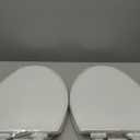 Mayfair NextStep2 Toilet Seat with Built-In Potty Training Seat, Slow-Close, Removable that will Never Loosen, Round, White, 2-Pack