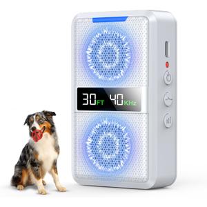 Anti Barking Device for Dogs, Dog Bark Deterrent Devices, Type-C Rechargeable Bark Deterrent Device with Adjustable Frequency & 30 FT Range, Dog Bark Deterrent for Indoor Outdoor
