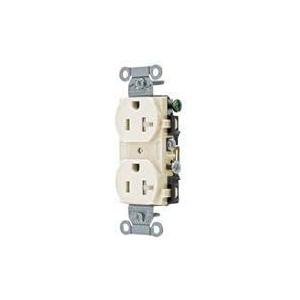 Pack of 10 Hubbell CR20LATR 20Amp 125VAC Duplex Receptacle 