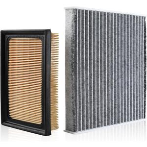 17801-21060 87139-0E040 Engine Air Filter & Cabin Air Filter Fit for Toyota Corolla L4-1.8L(2020-2025) Prius L4-1.8L(2016-2022) Prius AWD-e L4-1.8L(2019-2022)