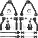 Front Upper Control Arms Suspension Kit Ball Joints Fit for Chevrolet Silverado Sierra Suburban 1500 Tahoe, Fit for GMC Yukon, Fit for Cadillac Escalade 2000-2006 - 12pc Set