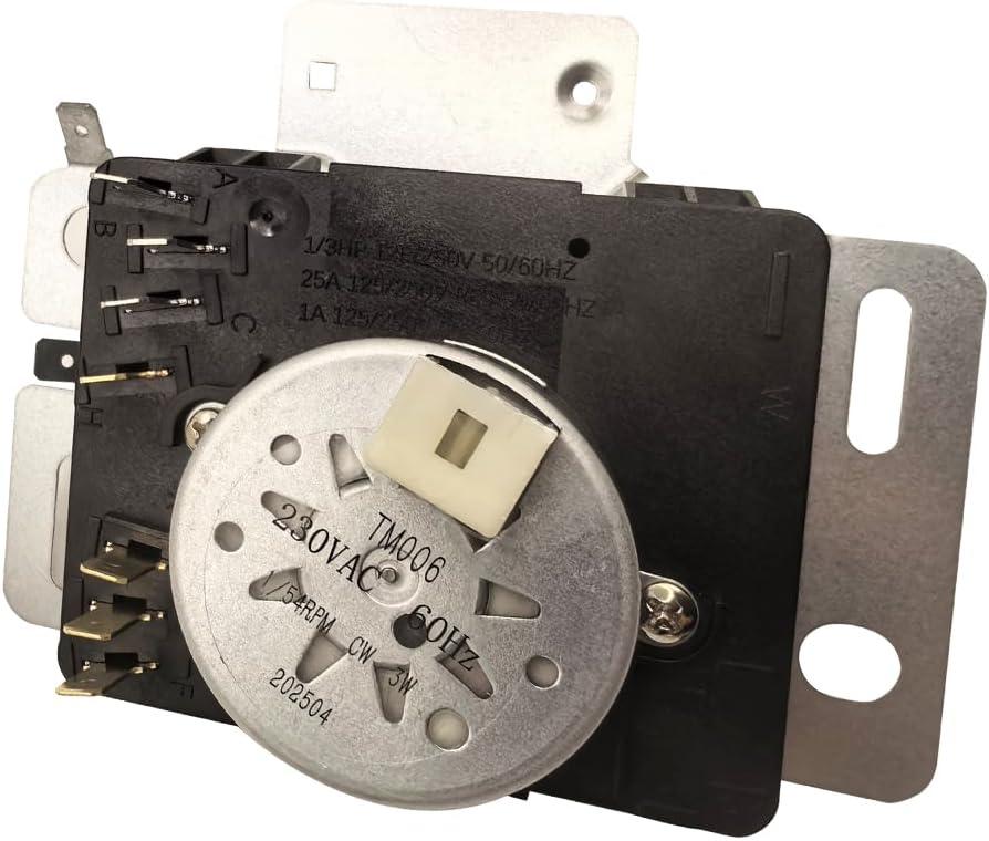 W10745655 Dryer Timer, Compatible with Whirlpool, Amana, Maytag, Admiral, Inglis, Roper, Crosley, Replace AP6003908, W10857612VP, W10857612, 4454384, PS11731366