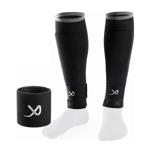 Soccer Sleeves w/FREE Guard Stays for Men/Boys/Youth Compatible w/Soccer Grip Sock S