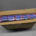 600PCS Refill Bullets Fit for Nerf Guns N-Strike Elite Series Blasters Toy Guns Darts with Portable Shooting Practice Target Toy Storage Mesh Bag