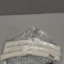 VWV 3-Pack Fabric Thickened Hangers with Adjustable Clips, Exquisite Fabrics, Suitable for Hanging high-end Dresses, Skirts, Pajamas, Wedding Gowns. Women's Thickened Hangers