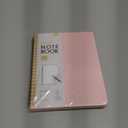 Taja Lined Spiral Journal Notebook for Women & Men, 140 Pages, College Ruled Hardcover Notebook for Work & Note Taking, Journals for Writing, A5(5.7" x 7.9") - Pink