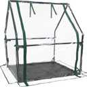 Gardzen Mini Greenhouse Indoor with Waterproof Bottom, Heavy Duty Portable Green House for Outdoor, Ideal for Seed Starting, Germination and Weather Protection, 36.2"(L) x 36.2"(W) x 42.5"(H)