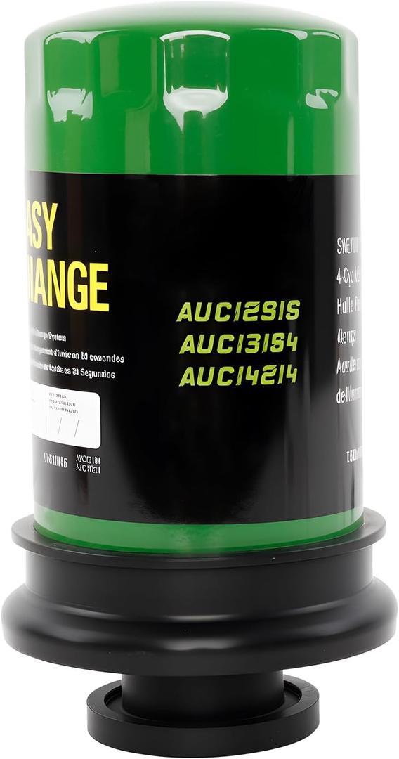 Oil Filter AUC12916 Compatible with John Deere E120, E130, E150, E160, E170, and E180 Lawn Tractors in the 100 Series-Dry Filter, Oil Not Included