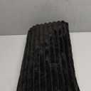 HAOMAIJIA Waterproof Couch Cover for Dogs Washable,Faux Fur Pet Couch Covers for Sofa,Soft Dog Bed Cover Non-Slip Couch Covers for 3 Cushion Couch Sofa Pet Friendly (Black, 35" x 62" 1 Pack)