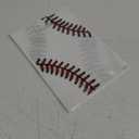PEUTIER 50pcs Baseball Party Gift Bags, Baseball Goodie Bags Favors Sport Theme Party Favor Practical Gift Bag for Birthday Presents Packing Candy Snack Goodie Storage (White, Red)