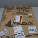 Lockways in and Out Magnetic Dry Erase Board, Employee in/Out Planner Board 24" x 18", Colorfull Wall-Mounted Aluminum Framed Notice Board