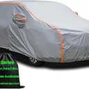 Mini Van Car Cover Waterproof All Weather for Automobiles, Outdoor Full Van Cover with Zipper, Universal Fit for Pacifica, Grand Caravan, Honda Odyssey, Sienna, Fit Mpv 191" to 206"