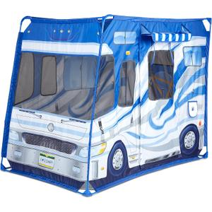 Melissa & Doug Lets Explore Camper Tent Play Set 47 x 31 x 39 Assembled
