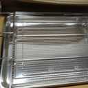 FRIGPEREAFT Air Fryer Tray Replacement for Frigidaire 30'' Ready Cook Oven 304 Stainless Steel 25x16.25 In Air Fry Rack Frigidaire Electric Wall Oven Range Parts Air Fryer Basket Set (Not 24'' Width)