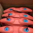 Boat Fenders Easy to Install Bumper for Docking Ideal Fender for Pontoon, Bass, Jet Ski and Fishing Boats (Red)