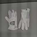 Zero Friction Women's Compression-Fit Synthetic Golf Gloves, Universal Fit (White)