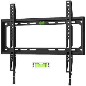 USX MOUNT Fixed TV Wall Mount with Low Profile for Most 26-60 Inch LED, LCD and Flat Screen TVs, Wall Mount Bracket with VESA Up to 400x400mm and Weight Capacity 99lbs,and Space Saving TV Bracket