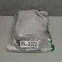 Sunheir Washable Large Dog Bed Covers Soft Plush Replacement, Waterproof Dog Bed Liner, Pet Bed Cover with Zipper 36x27x3 Inches, Grey, Cover Only