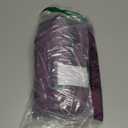 FINPAC Large Walker Tote Bag with Cup Holder, Folding Walker Attachment Hands-Free Storage Basket Mobility Aid Accessory Pouch for Elderly, Senior, Purple