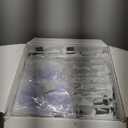 COKAOBE Silver Shimmer Wall Backdrop, 48PCS Square Sequin Shimmer Backdrop Panel, Photo Backdrops for Birthday, Anniversary, Wedding, Graduation & Bachelorette Party Decoration