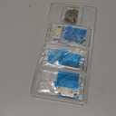 12 Pack Ultra Thin Cabinet Door Catch Stainless Steel Cabinet Magnetic Door Catch Cabinet Magnets Adhesive Drawer Latch Cabinet Magnetic Catch for Kitchen Closet Door Magnet Stick on Cupboard Wardrobe