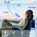 Sleep Headphones Headband Bluetooth 5.4, TOPOINT Sports Headband Earphones Sleeping Bluetooth Wireless with USB C for Women Men Sports Gifts Workout Jogging Yoga Insomnia Air Travel Meditation