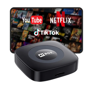 Wireless CarPlay Adapter Dongle Support TF Card for OEM Wired Car Play & Android Auto Cars