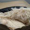Donut Dog Bed - Premium Comfort for Anxiety Relief - Fluffy & Calming Design with Ultra-Plush Support | Cozy Round Dog Bed with Super Soft Circle Style (Beige, X-Large)