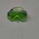 Swim Goggles Kids 6-14, Diving Mask No Tangle StrapWater Goggles Nose Cover for JR / Youth (1PK - Blue & Green)
