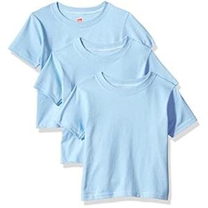 Hanes Boys' Essentials Short Sleeve T-shirt Value Pack (3-pack) 