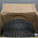 GICOOL 15x6.00-6 Rubber Lawn Mower Tire and Wheel, 2 Pcs Replacement 15x6-6nhs Riding Mowers Lawn Tire and Wheel with Bearing Bore 3/4", 3" Centered Hub
