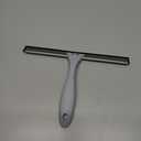 AmazerBath Squeegee for Shower Glass Door, All-Purpose Squeegee with Hook for Shower Doors, Windows, Mirrors, Tiles and Car Glass, 10 Inches