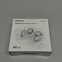 24 Hour Indoor Mechanical Timer with 2 Ground 3 Plug Socket Timer30 min Daily on/Off Cycle for Lamps, Christmas Tree Lights, ETL Certified, White4 Pack