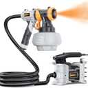 Upgraded Paint Sprayer-BATAVIA 700W HVLP High Power Spray Paint Gun with 6FT Air Hose, 4 Nozzles & 3 Patterns, Paint Sprayer for House Painting,Furniture,Cabinets,Fence,Walls,DIY Projects,etc