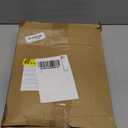 2 Sets Magnetic Thermal Insulated Curtains for 36" x 80" Doors with Clear Window Winter Thicken Quilted Oxford Cotton Waterproof Door Cover for Cold Weather (Grid, Transparent Gray)