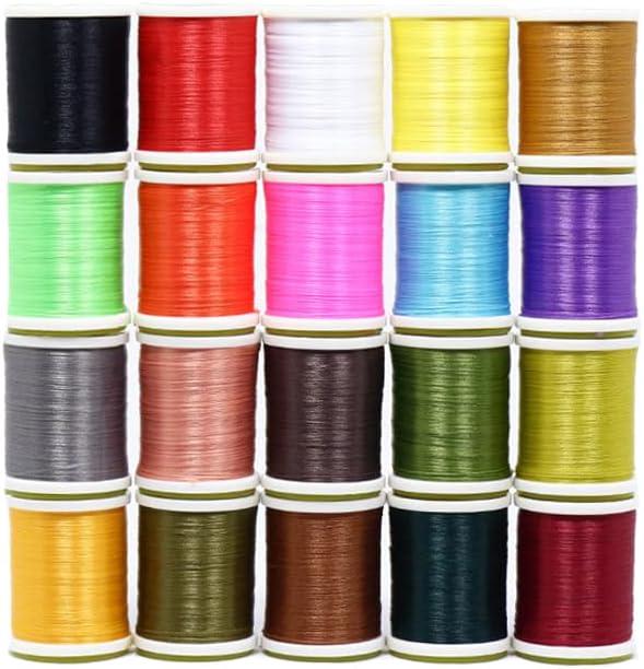 Fly Tying Thread 10 Bright/Deep Colors 140D High Tensile Nylon 6/0 Tying Thread Fly Tying Materials