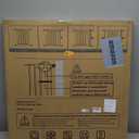 Cumbor 29.7-40.6" Baby Gate for Stairs, Mom's Choice Awards Winner-Dog Gate for Doorways, Pressure Mounted Auto-Close Pet Gates for Dogs Indoor, Safety Child Gate with Easy Walk Thru Door, White