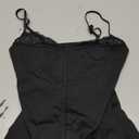 Womens Slim Fit Sleeveless Lace Trim Tank Top Cami for Date Night, Small