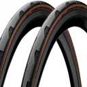 Continental Grand Prix 5000 S TR 700x25 Black/Transparent - Tubeless Ready - Pack of 2 Tires