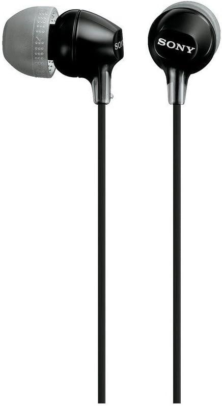 Sony MDREX15LP Fashion Color EX Series Earbuds (Black)