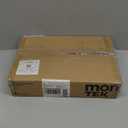 monTEK Stable Stacked Dual Monitor Stand, Heavy-Duty Vertical Monitor Mount for 17-32 inch Screen, Full Motion Arm with Tilt, Swivel, Rotation, Up to 22 lbs per Arm, Solid V-Shaped Base, VESA 100100