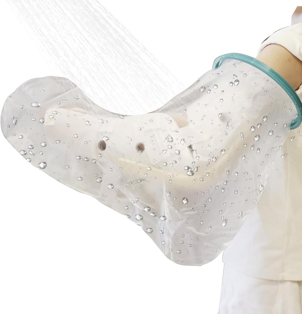 Cast Covers for Shower Arm, Waterproof Cast Cover Arm, Cast Cover for Swimming, Cast Protector for Shower Arm Adult, Elbow, Hand, Elbow, Upper Arm (Diameter - 7.9") Extra Long