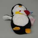 8Inch Penguin Stuffed Animal with Striped Scarf, Soft Stuffed Penguin Plushie Toys, Birthday for Kid Boys Girls
