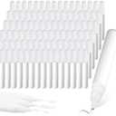 MotiMind 100 Pcs White Tacky Glue Pens Bulk for Crafts Quick Dry Mini Glue Pens for Crafting Mini Tacky Bottles Sticks for DIY Arts and Crafts Projects (White)