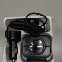 JOYROOM 96W FM Transmitter Bluetooth 5.4 Car Adapter Aux with 3 Charging PortsPD 60W & 2 * 18WAir Vent Installation for Safe Deep HiFi Bass Player Wireless Radio FM Transmitter for Car (Black)