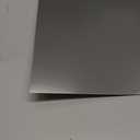 1 Pcs 430 Stainless Steel Sheet Metal 16 x 16 Inches 24GA Metal Plates Panel #4 Brushed Finish Magnetic Mount Board Wall Food Truck Restaurant Crafting Kitchen Floor Trailer Garage Gym