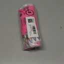 Herseas Women High Waisted Bikini Sets Swimsuits Color Block 2 Piece Drawstring V Neck 2025 Beach Bathing Swim Suit (Pink, S)